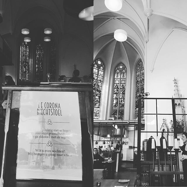 Gastvrij genieten in verbinding en op 1,5 meter in historische #onzekerk met en voor elkaar #brabantnetwerk #netwerkbrabant #coronaproof