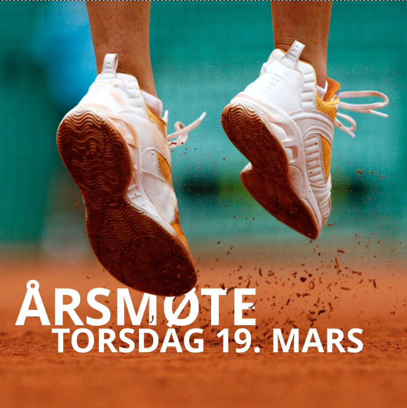 Velkommen til årsmøte i klubbhuset torsdag 19. mars kl. 18:00-21:00