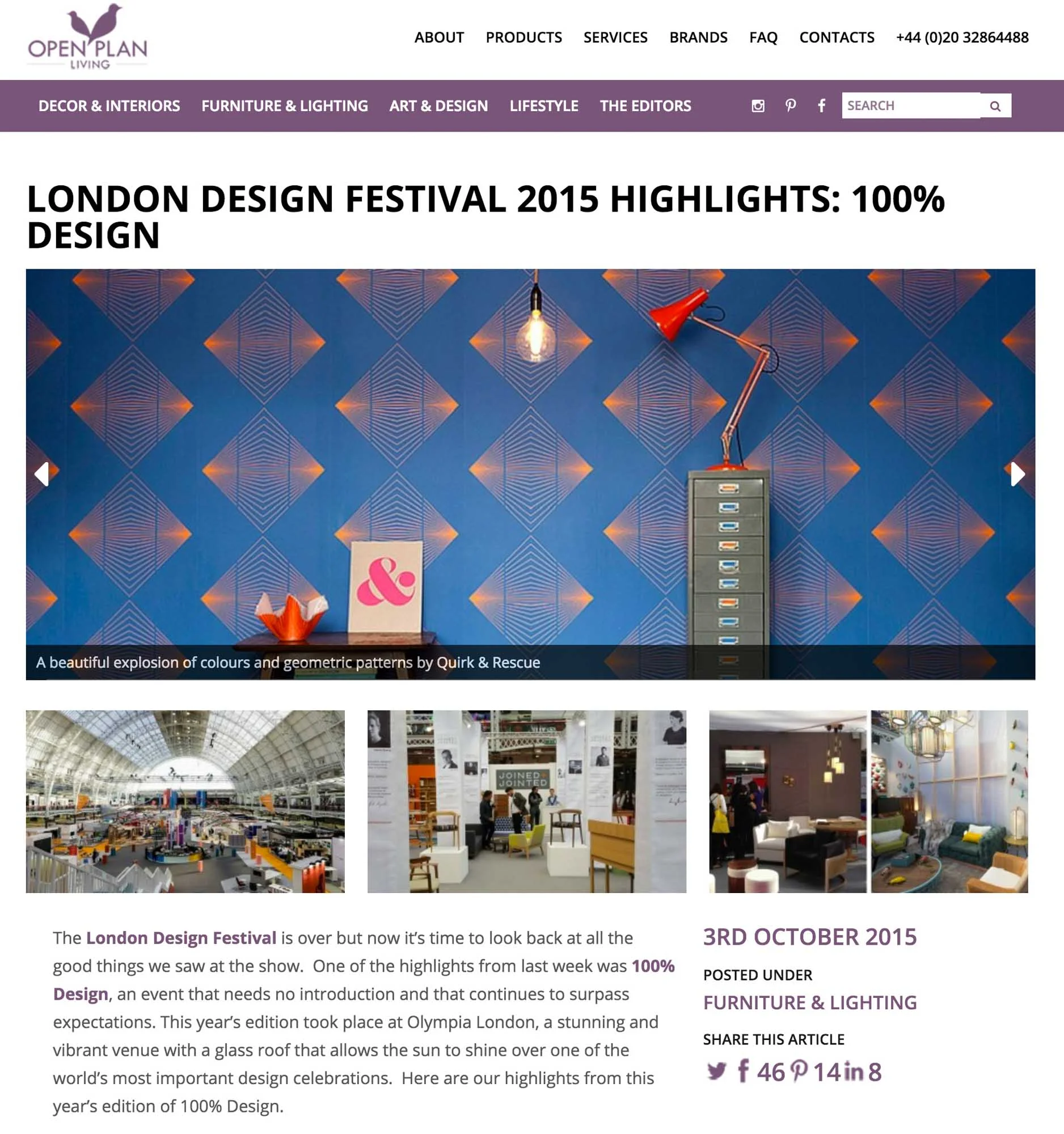 Open Plan Living Blog 2015