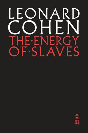 El poema 111 de La energía de los esclavos de L. Cohen