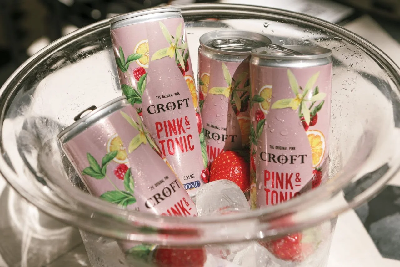 PINK PORT AND TONIC, NOW IN A CAN