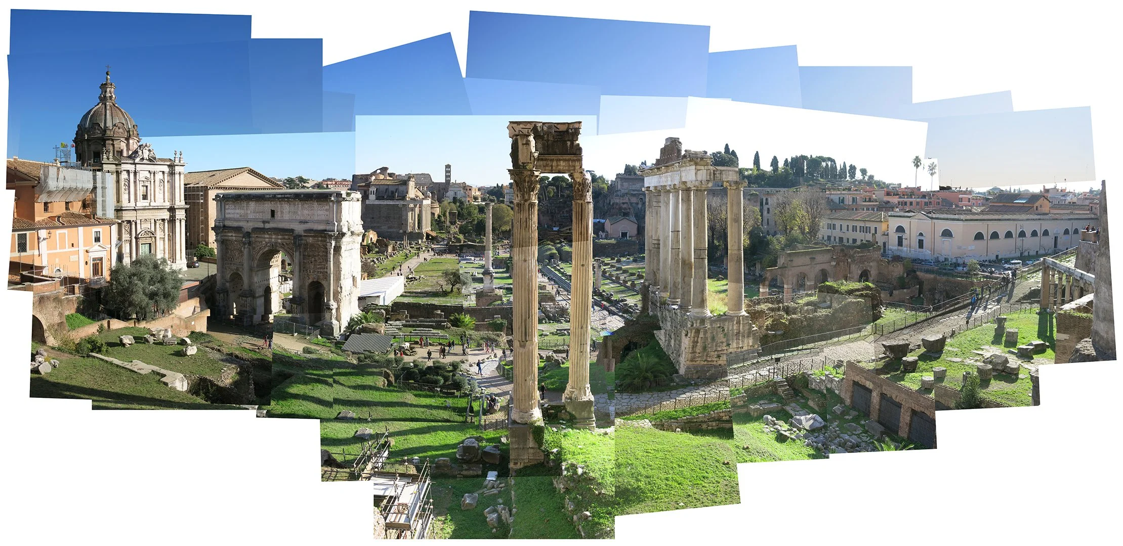 Forom Romain collage