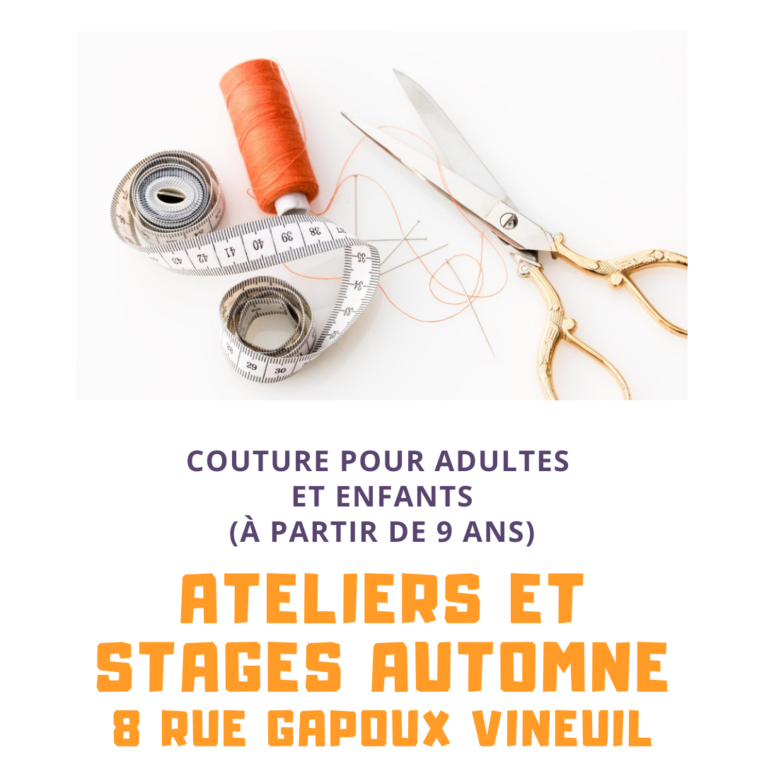 Cours et stages de couture