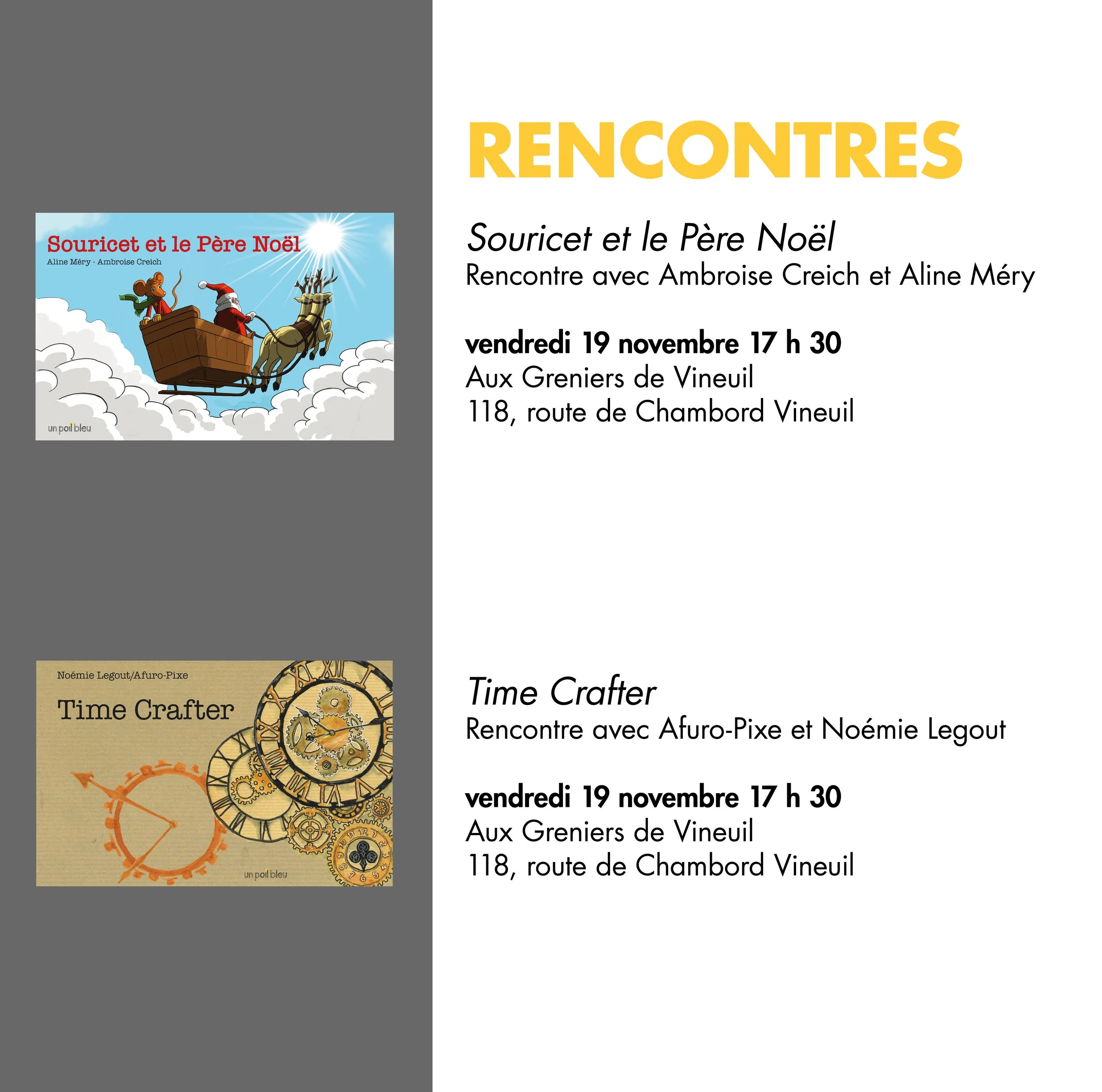 [Rencontre] bdBOUM invite des auteurs.trices et illustrateurs.trices
