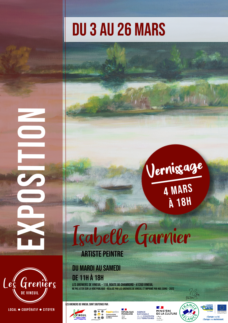 [EXPOSITION] Lumiere de la Beauce a la Loire par Isabelle Garnier