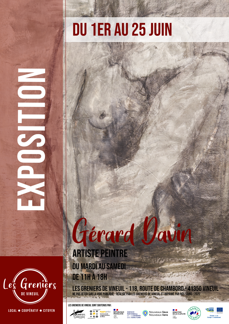 [EXPOSITION] Peinture de l'artiste Gerard Davin 