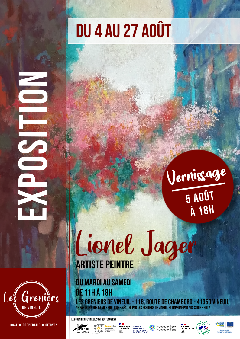 [EXPOSITION] De l'artiste peintre Lionel Jager 