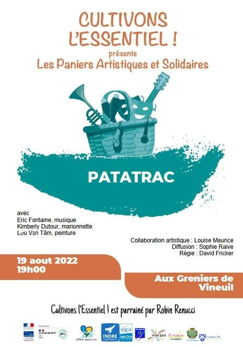 [SPECTACLE] PATATRAC - Sortie de residence des Paniers artistiques