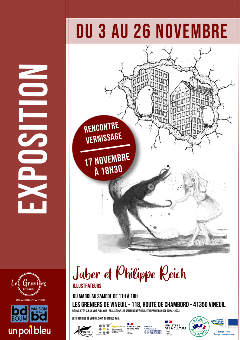 [EXPO] Les illustrateurs Jaber et Philippe Reich