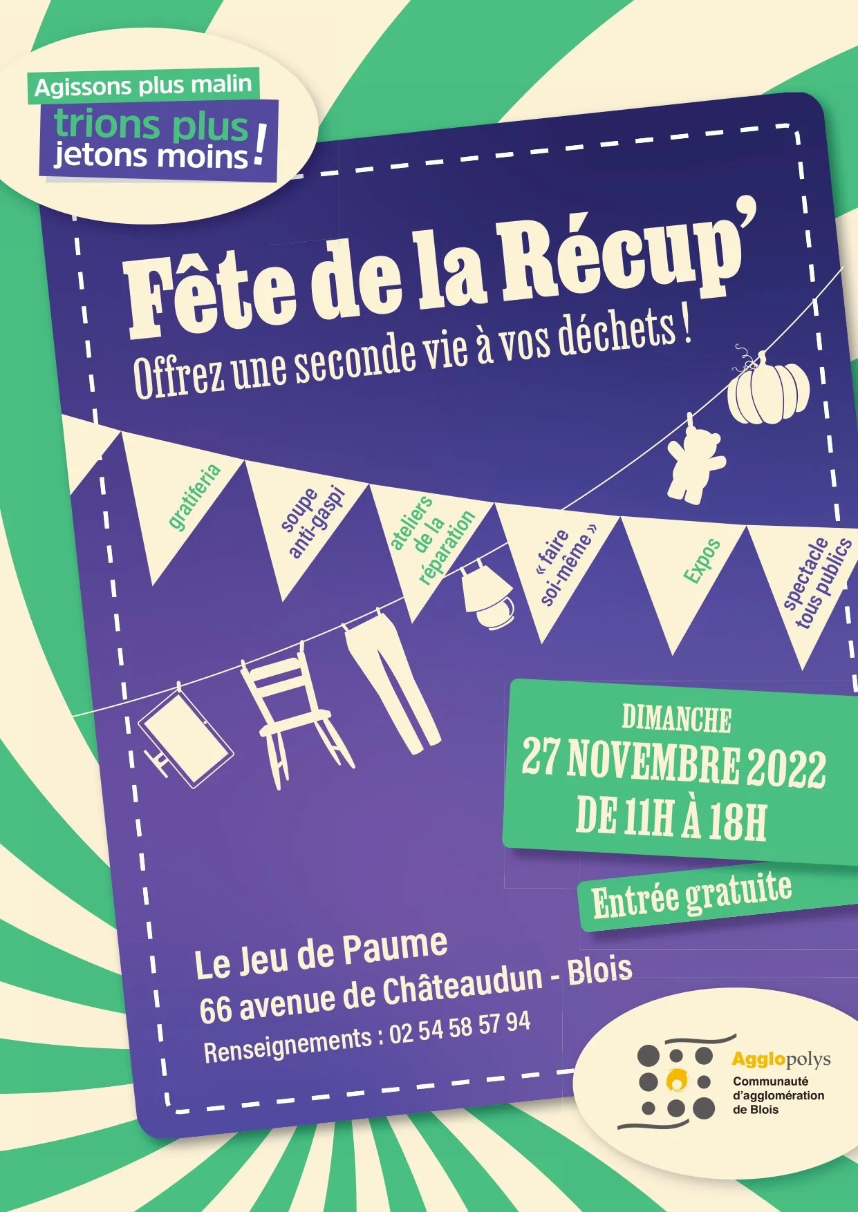 [SALON] La fete de la recup' aux jeux de paume