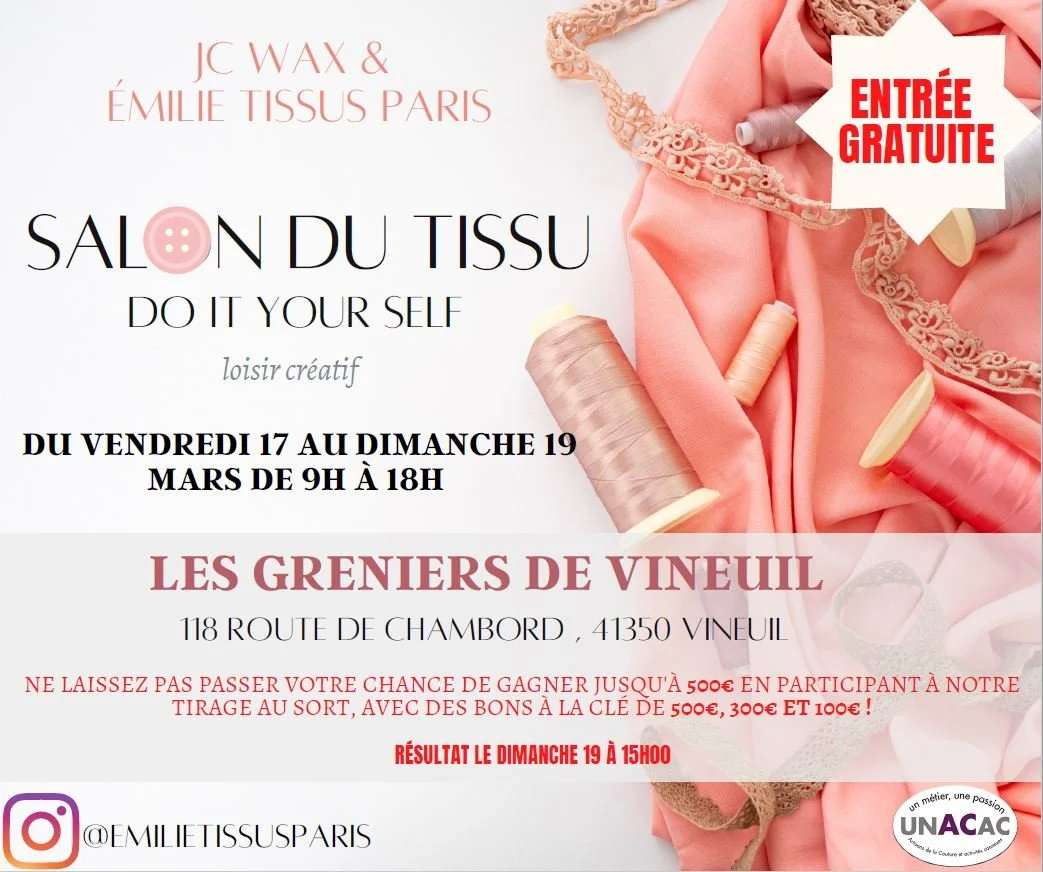 [EVENEMENT] Salon du tissu et du DIY
