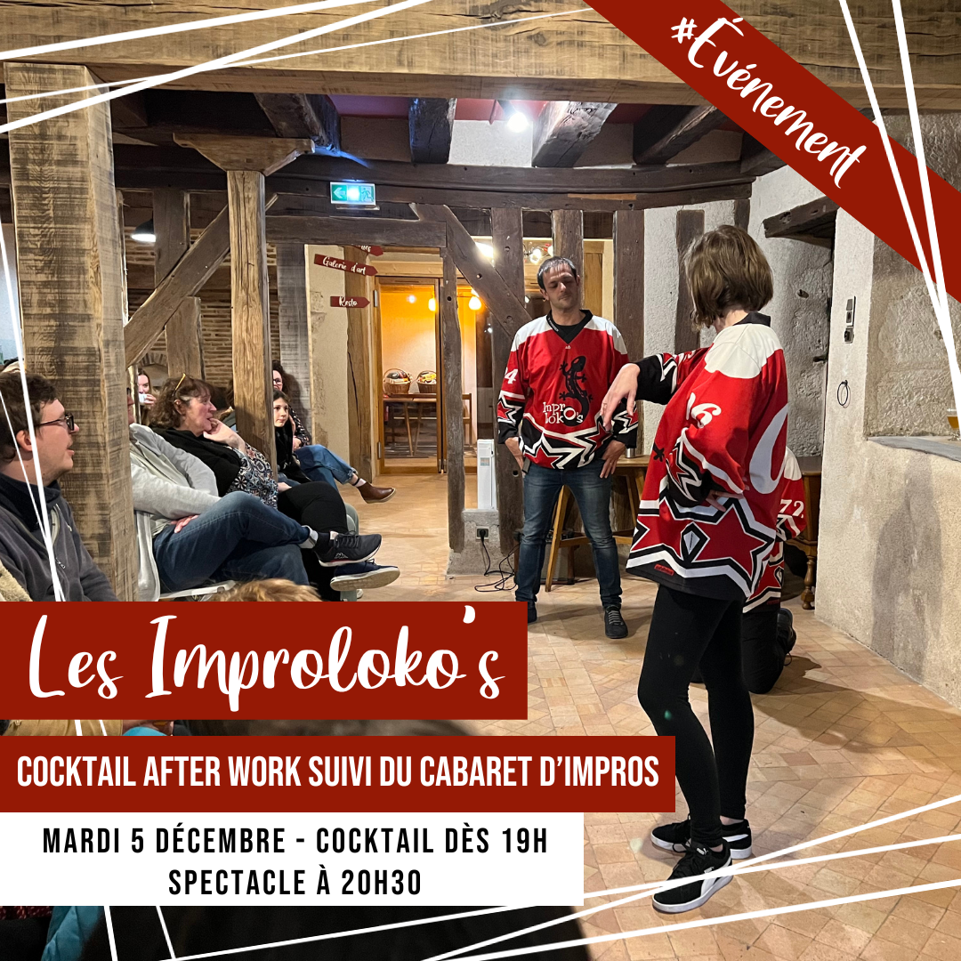 [EVENEMENT] Cocktail dinatoire After Work et Soiree d'impro avec Les Improloko's