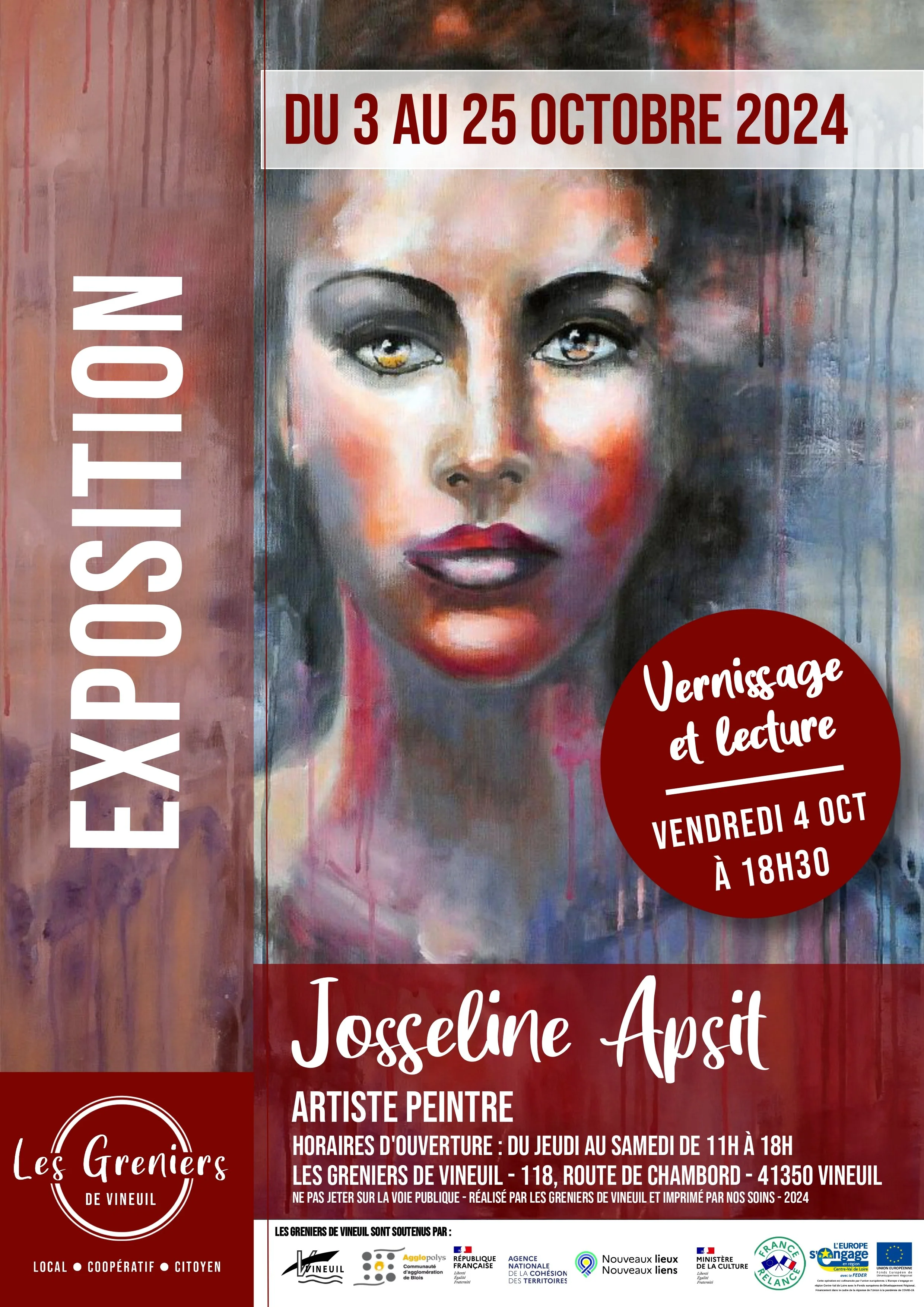 [EXPO] Josseline Aspit - Artiste peintre