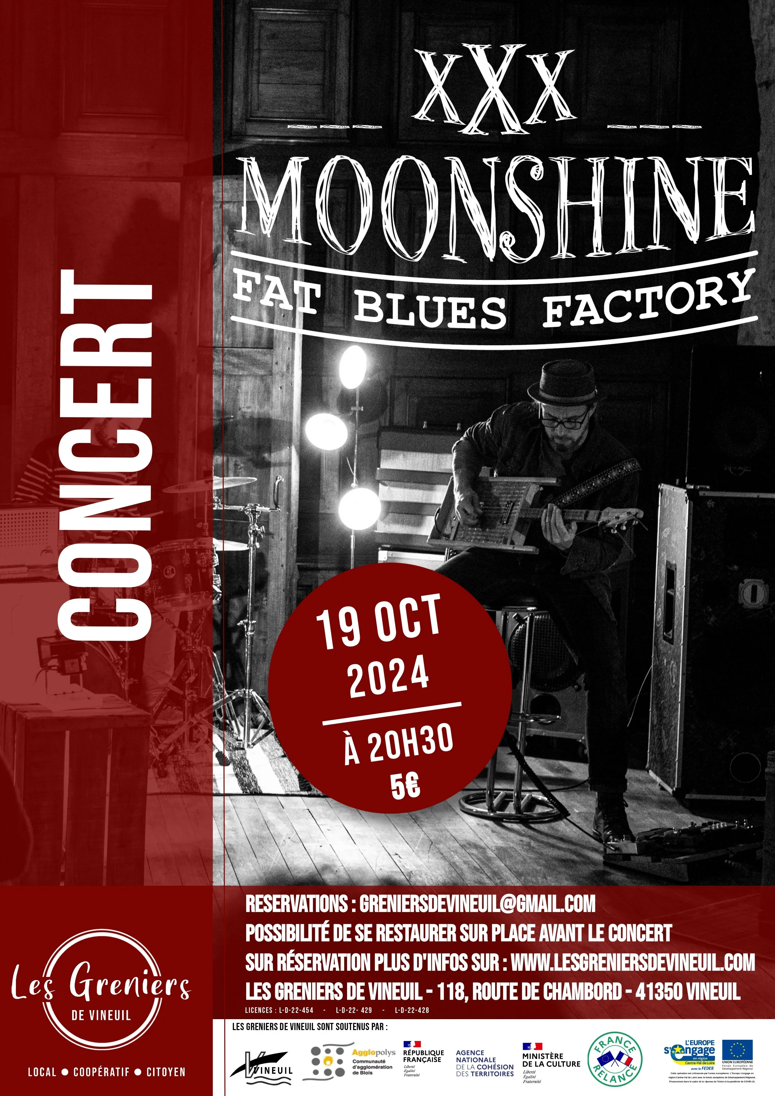 [REPAS - CONCERT] Moonshine XXX 