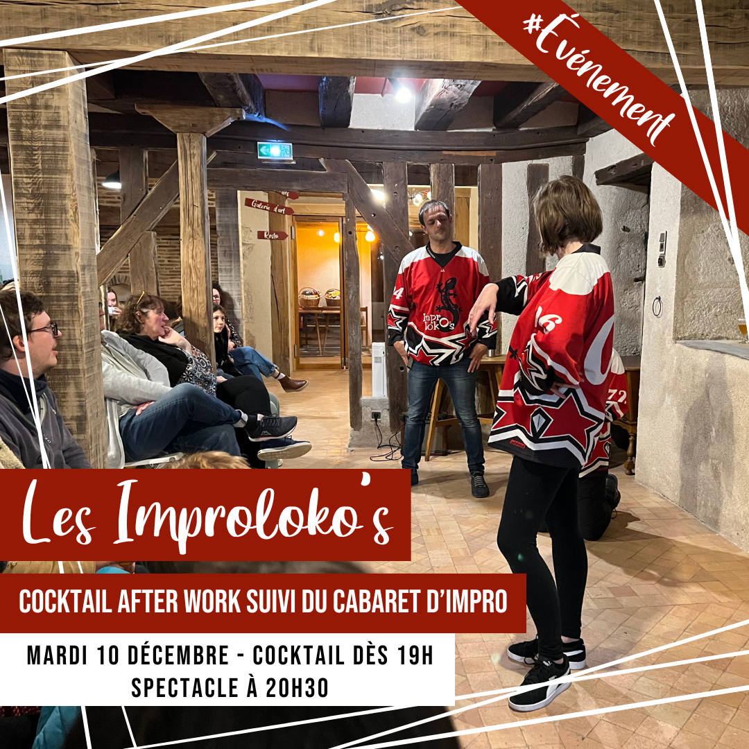 [EVENEMENT] Cocktail dinatoire After Work et Soiree d'impro avec Les Improloko's 