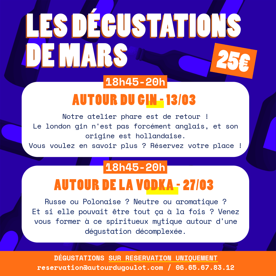 [ATELIER] Autour de la vodka