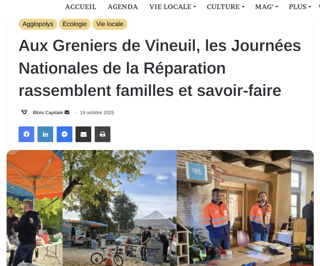 Retrospective des JNR par Blois Capitale