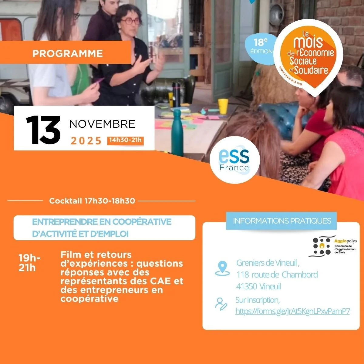 [RENCONTRE] Journée Économie Sociale et Solidaire [ESS] 
