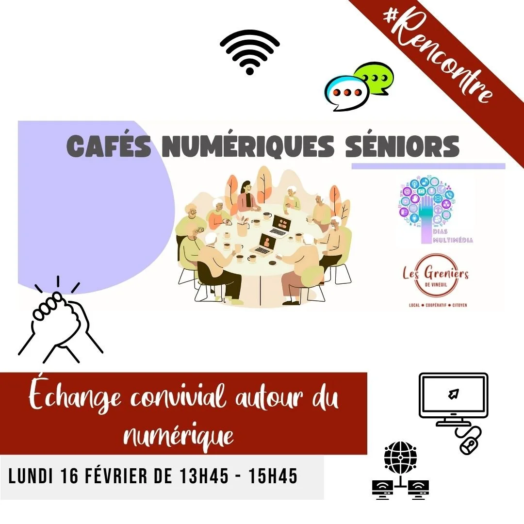 [NOUVEAU] Café Numérique pour les Seniors 