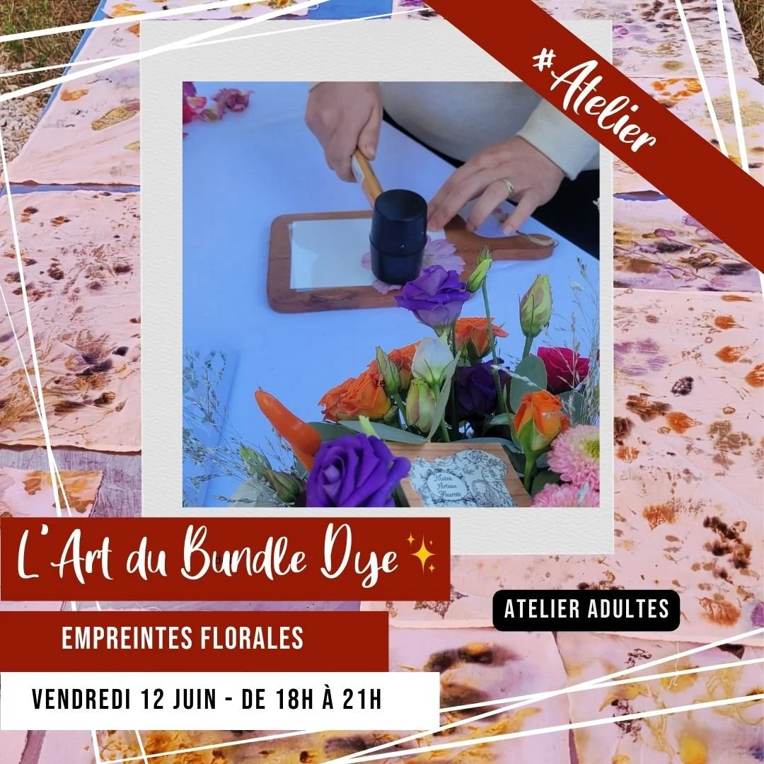 [ATELIER] L'Art du Bundle dye avec Banouschka 