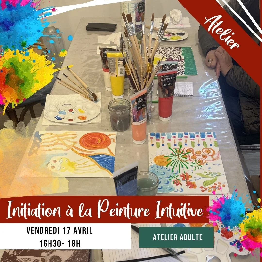[ATELIER] La Peinture intuitive avec Corinne BENEDEK 