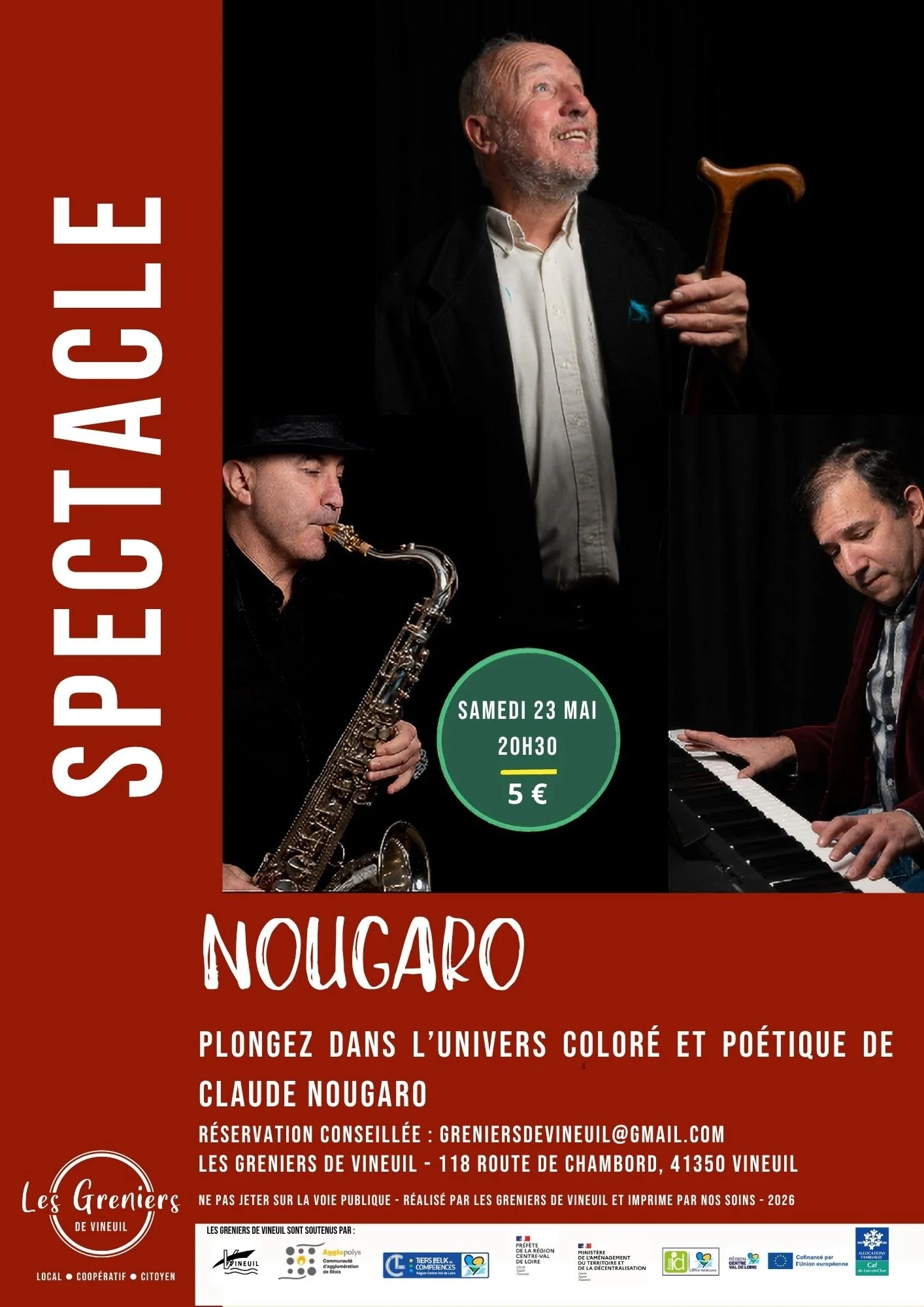 [SPECTACLE] NOUGARO 