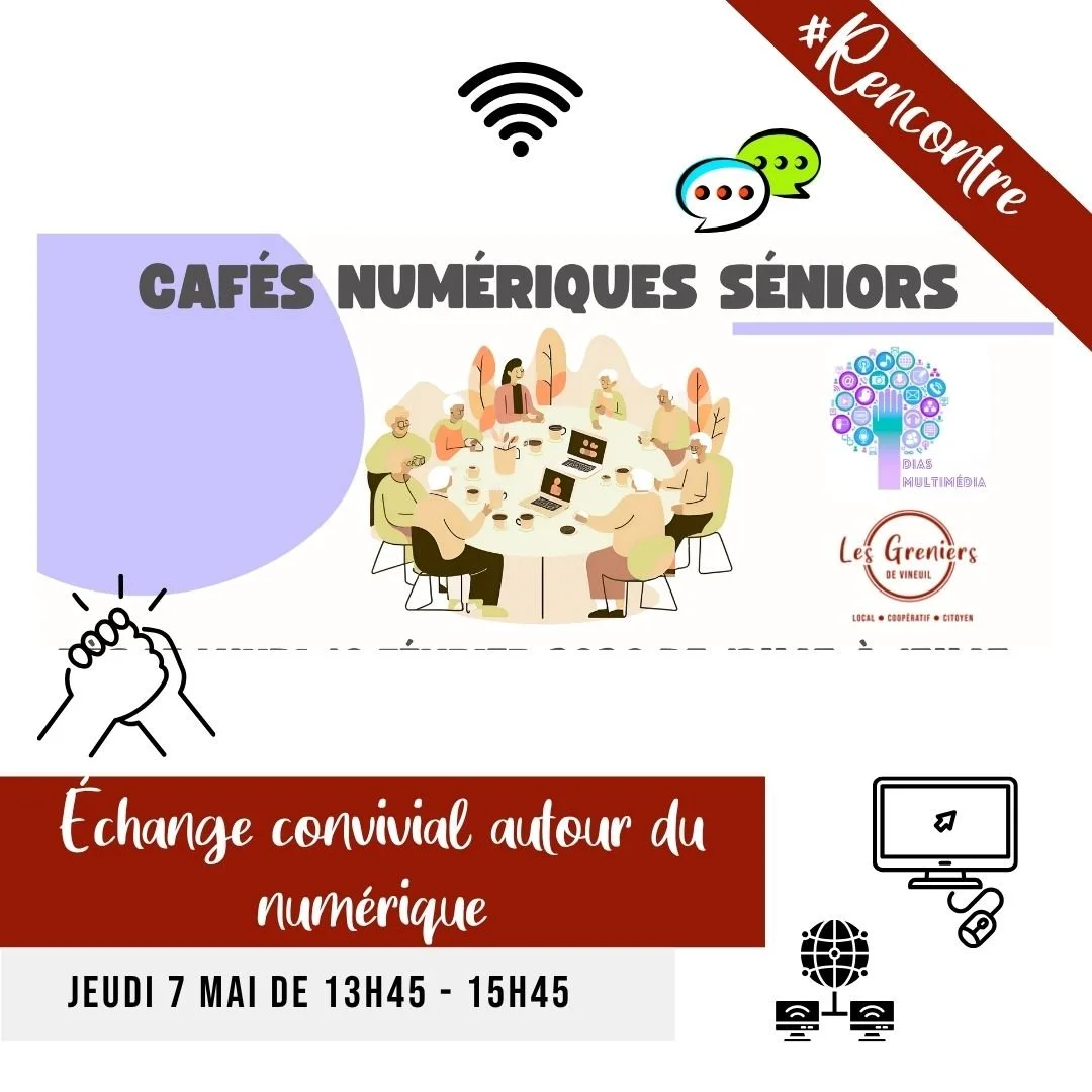 [NOUVEAU] Café Numérique pour les Seniors 