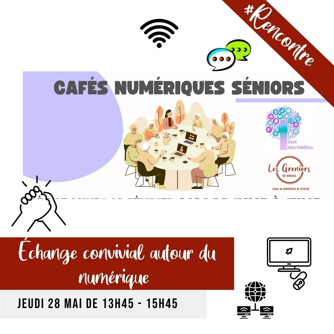 [NOUVEAU] Café Numérique pour les Seniors 