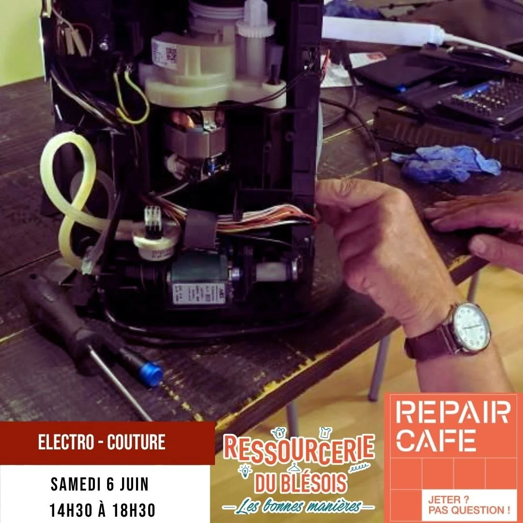 [REPAIR CAFE] Electro &amp; couture 