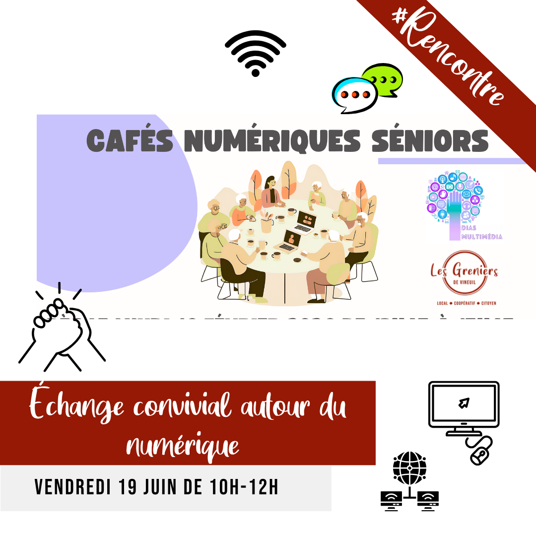 [NOUVEAU] Café Numérique pour les Seniors 