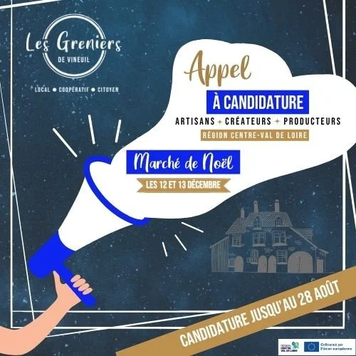 [3 APPELS A CANDIDATURE] Artisans, artistes, producteurs et createurs - Participez au Noel des Greniers 2026