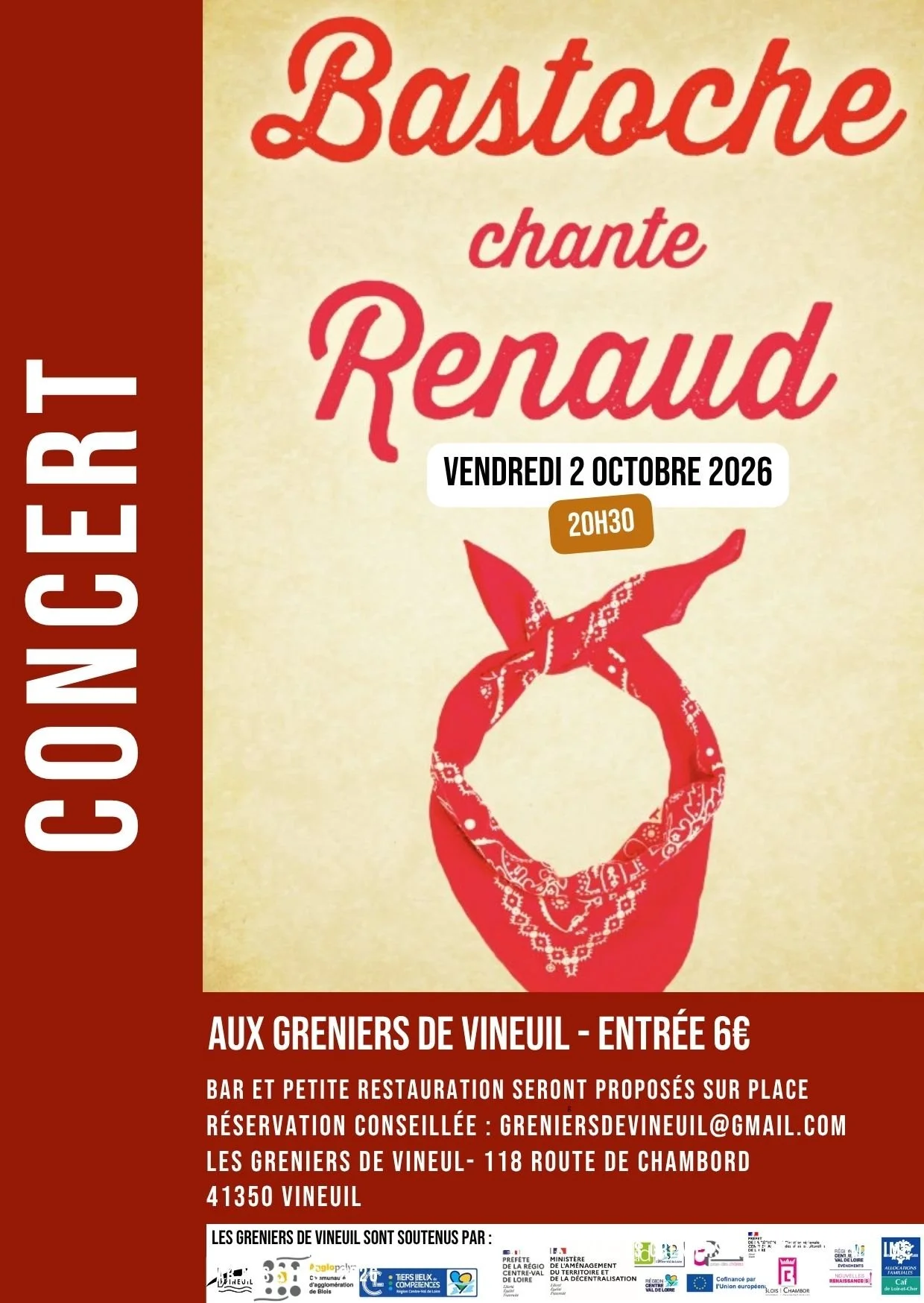 [CONCERT] BASTOCHE chante Renaud