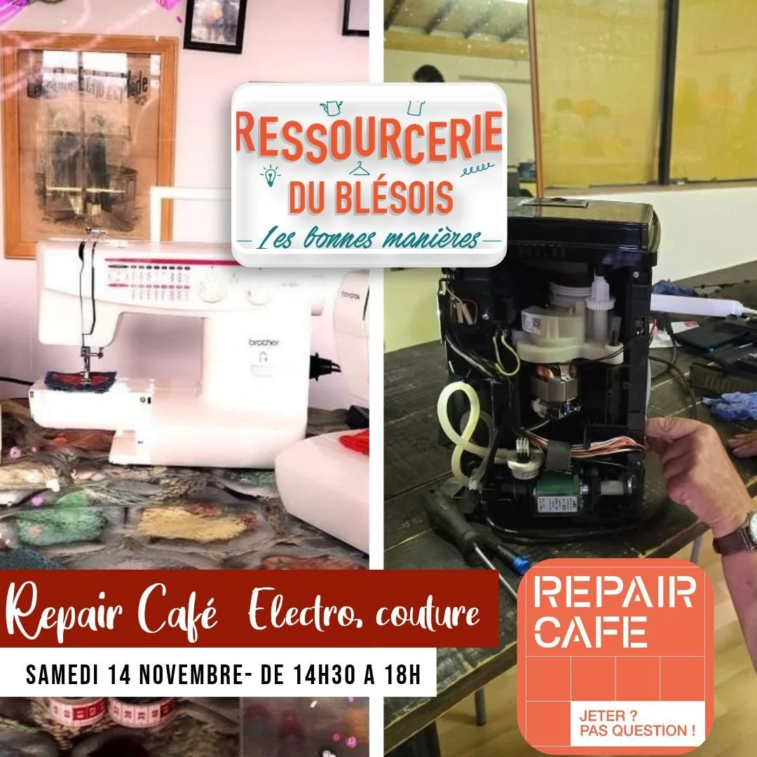 [REPAIR CAFE] Electro &amp; couture 