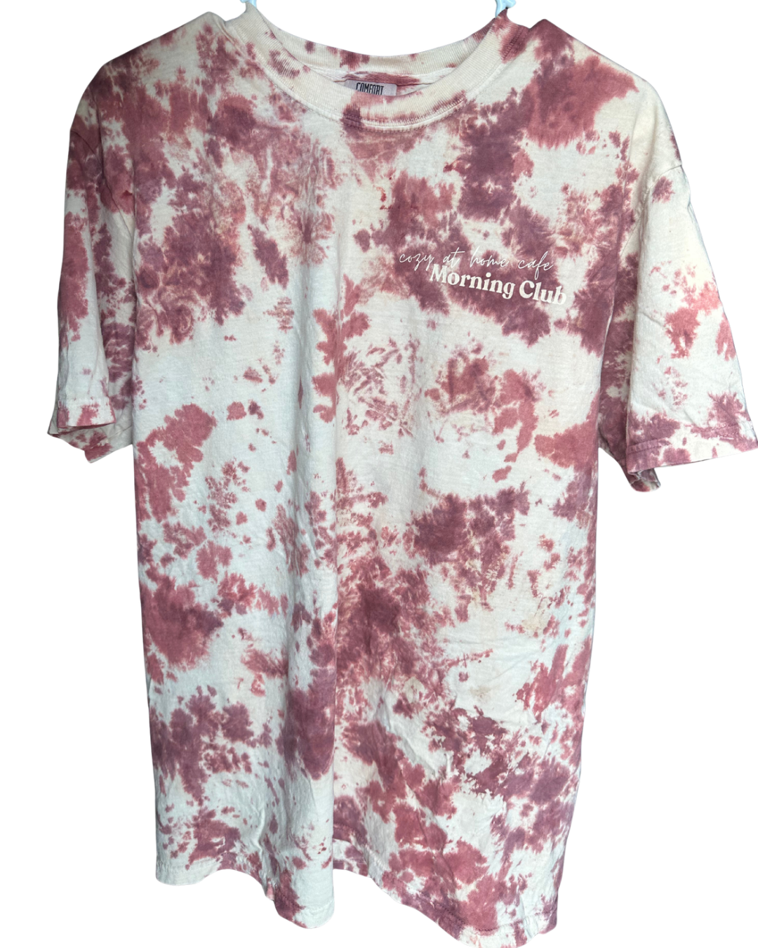 Cozy at Home Cafe Morning Club Tee  — Munchies by Mallory Collab