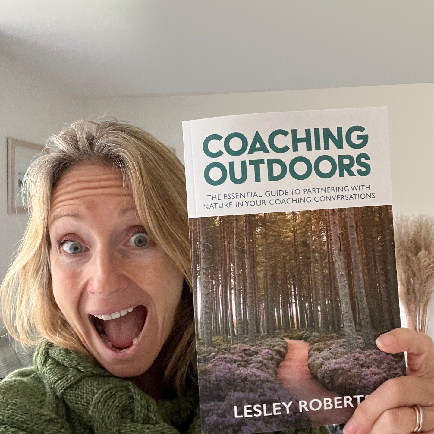 Here it is at last. 'Coaching Outdoors: The essential guide to partnering with nature in your coaching conversations.&quot; I have received my advanced author copies and I'm a little excited!

#coachingoutdoors #coaching #nature #author #book