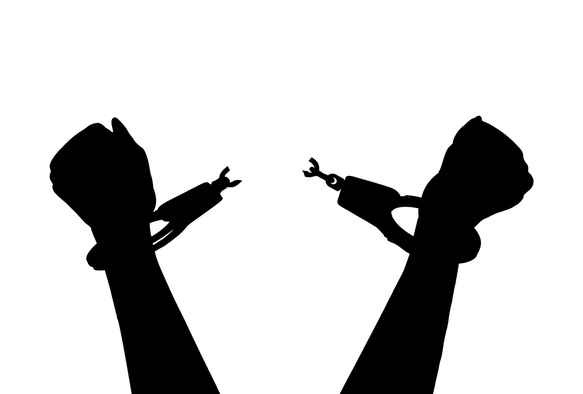 Silhouette of a person standing with a briefcase on a ladder, reaching toward the moon in a starry night sky.