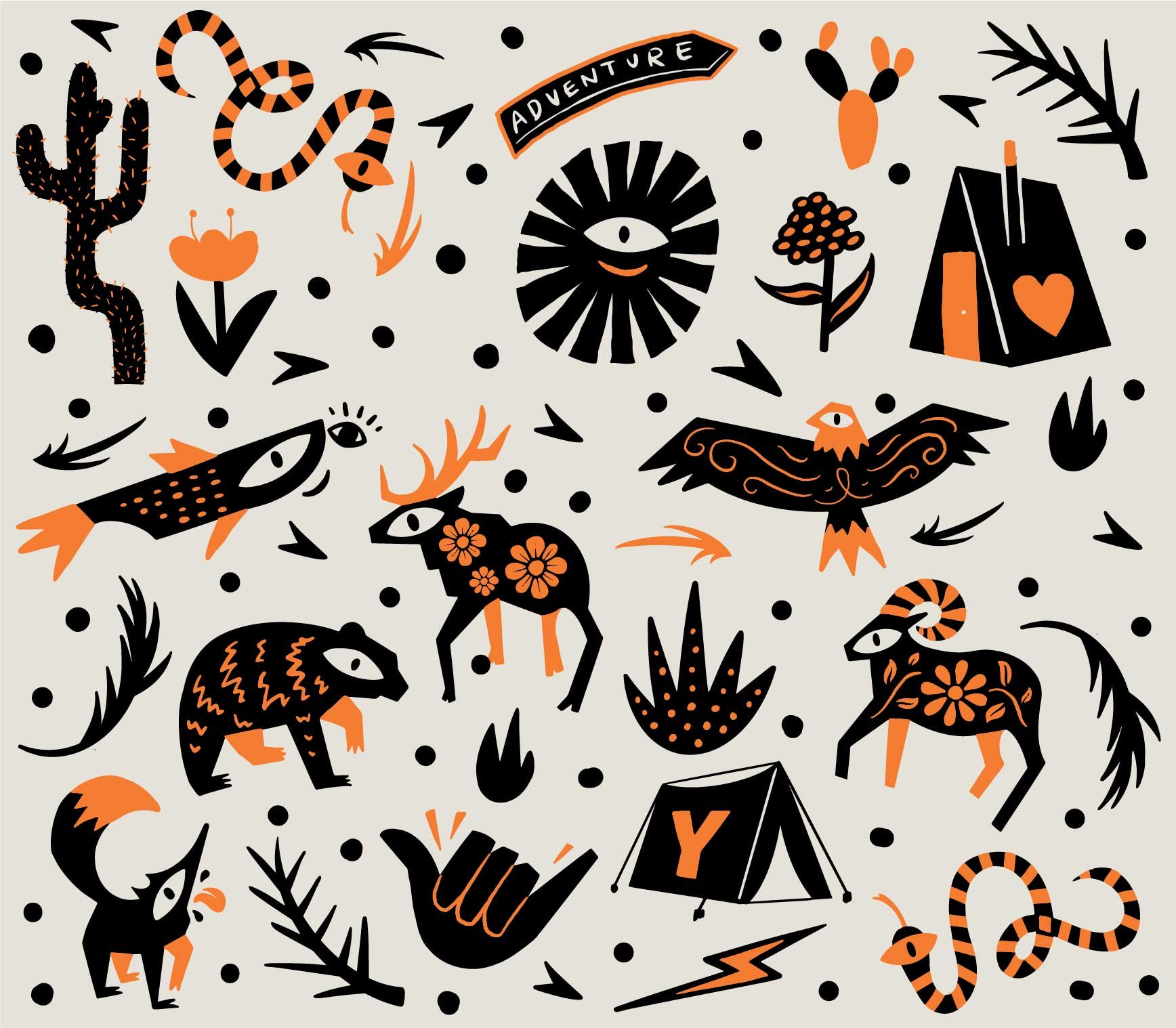 Yeti-artist-series_illustration-pattern-orange.jpg