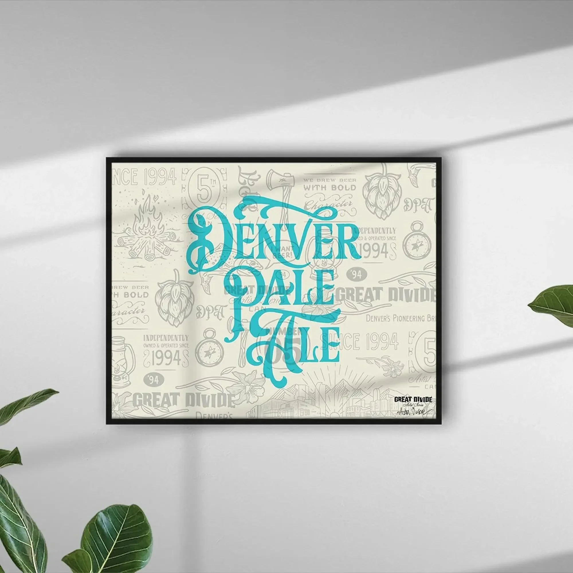 vicarel-studios-great-divide-brewing-pale-ale-wordmark-art-print-blue.webp
