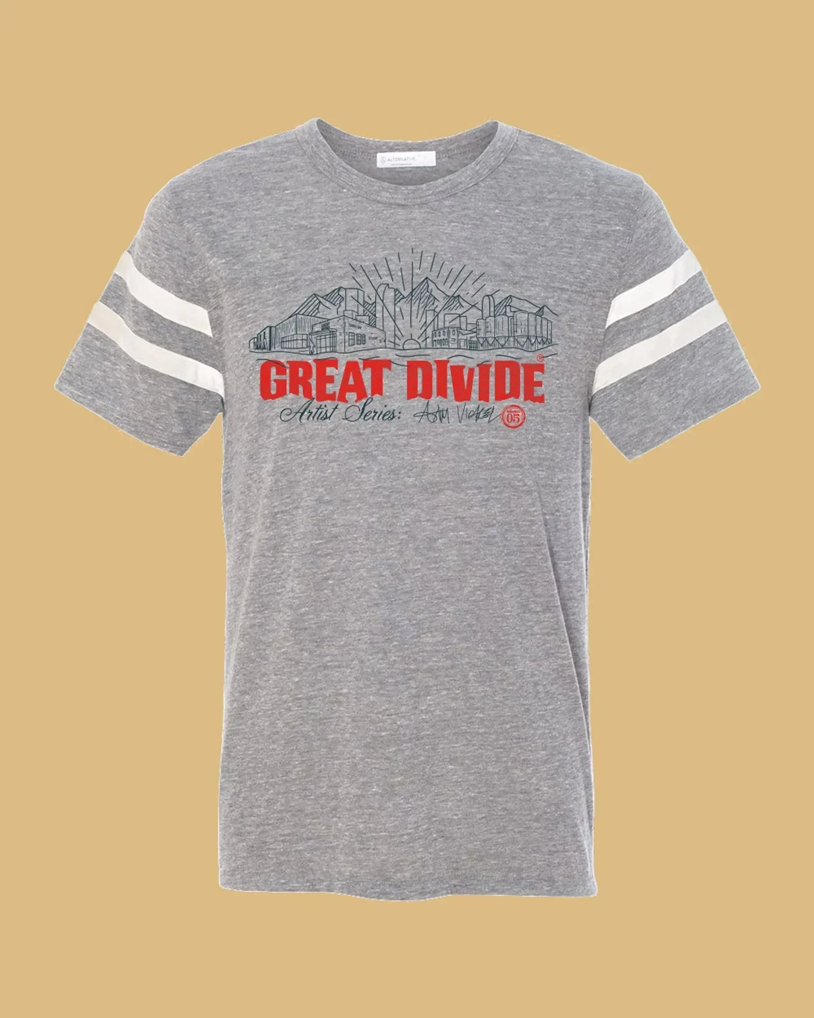 vicarel-studios-great-divide-brewing-brewery-signature-tshirt-football.webp