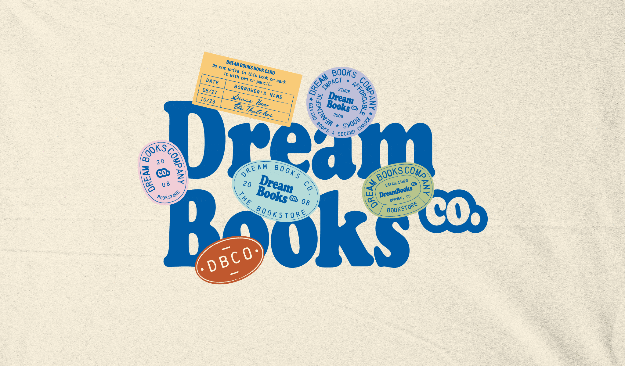 Dream Books Co stickers