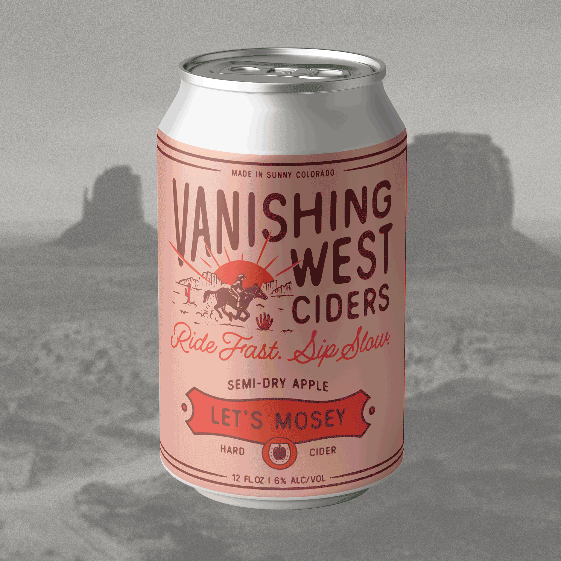 hands holding cans of Vanishing West Ciders