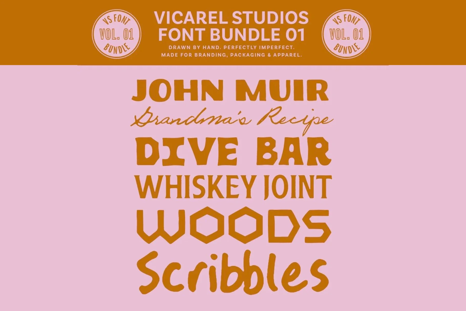 Font Bundle Vol. 01