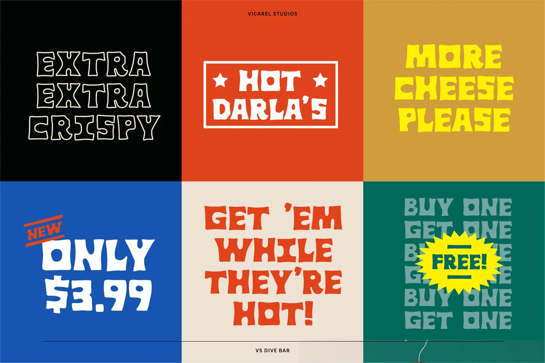dive-bar-font-use-case-color-grid-by-vicarel-studios.webp