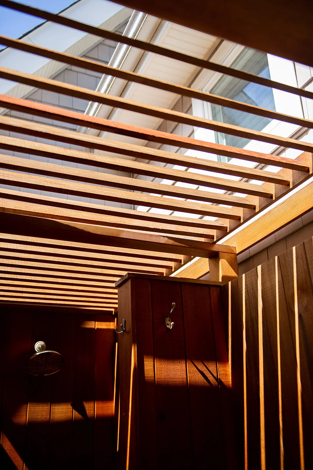 LBI Custom Outdoor Cedar Showers — K. Scott Construction