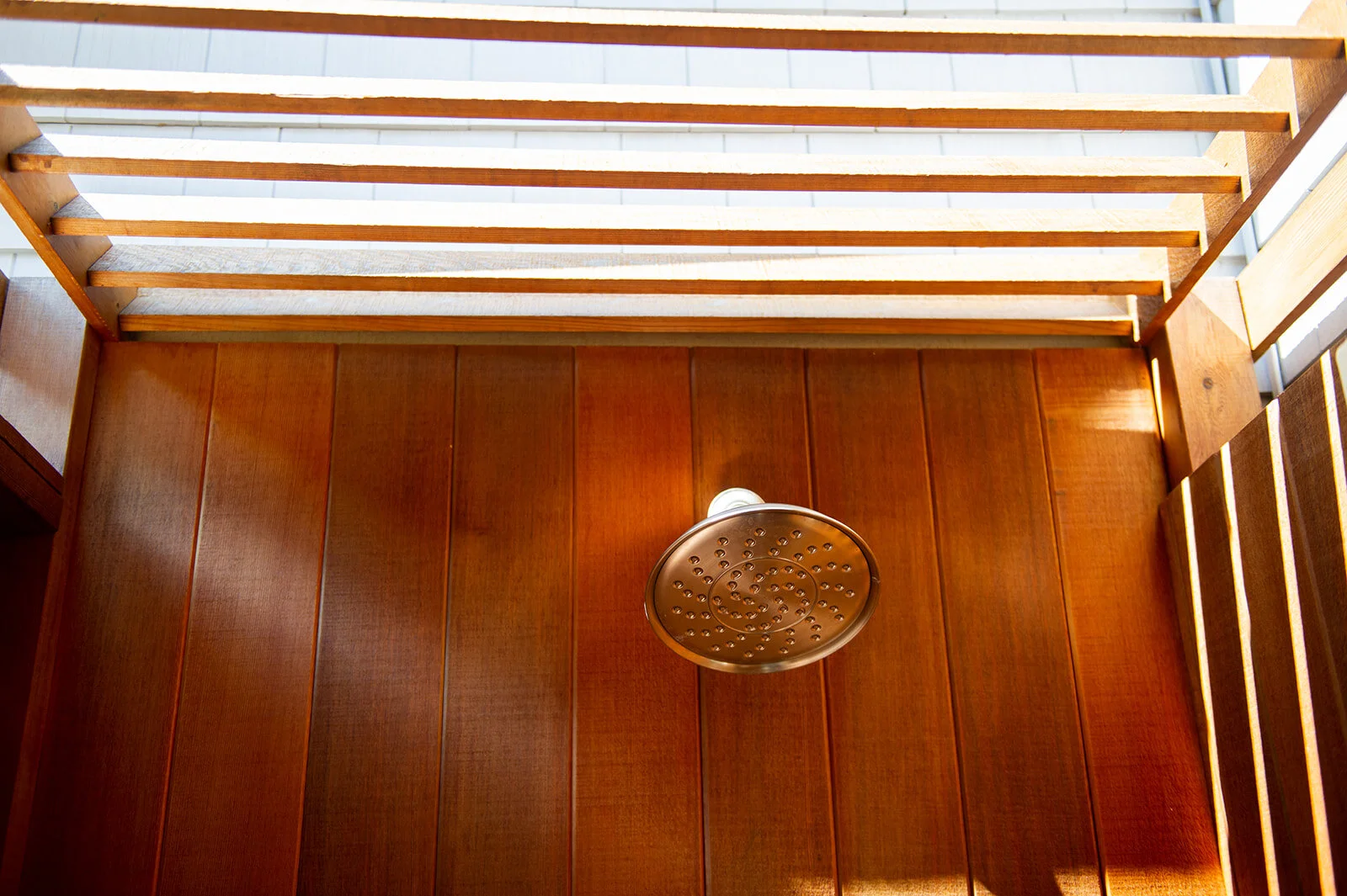 LBI Custom Outdoor Cedar Showers — K. Scott Construction