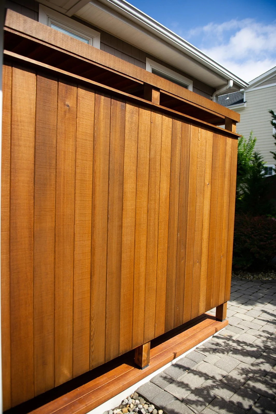 LBI Custom Outdoor Cedar Showers — K. Scott Construction