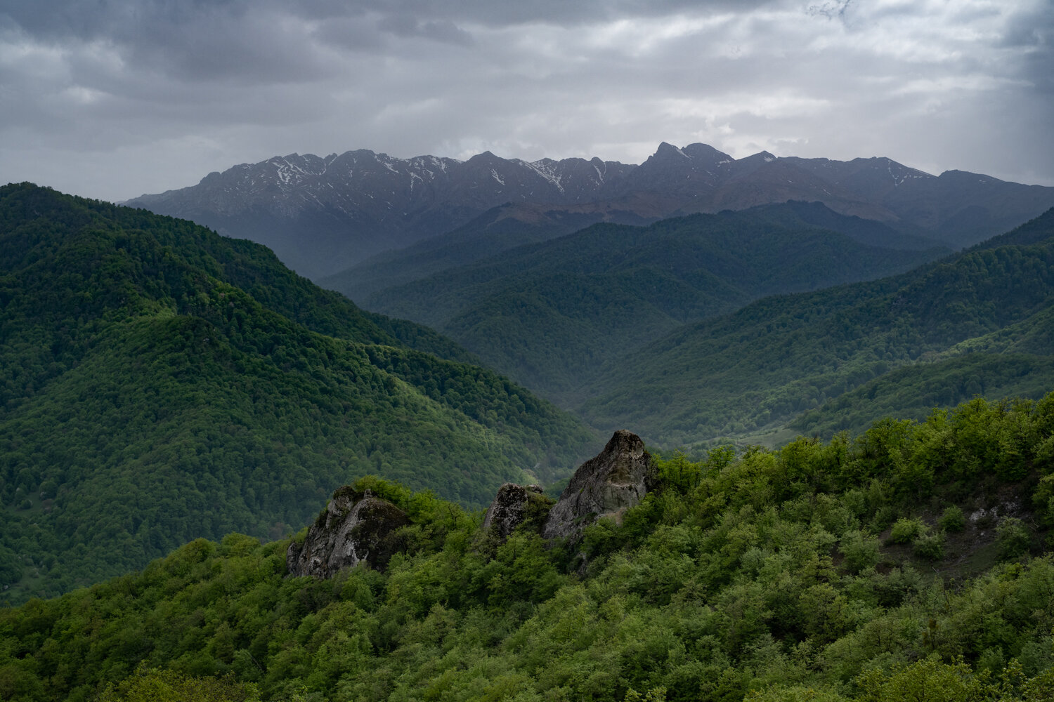 The view from Gandzasar monastery