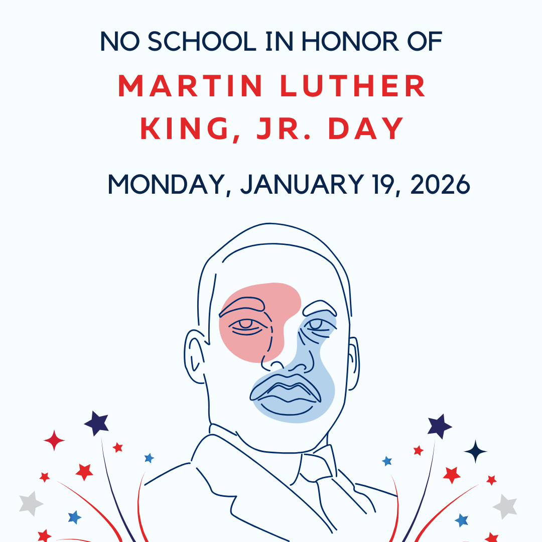 No School - Martin Luther King Day Jr. Day