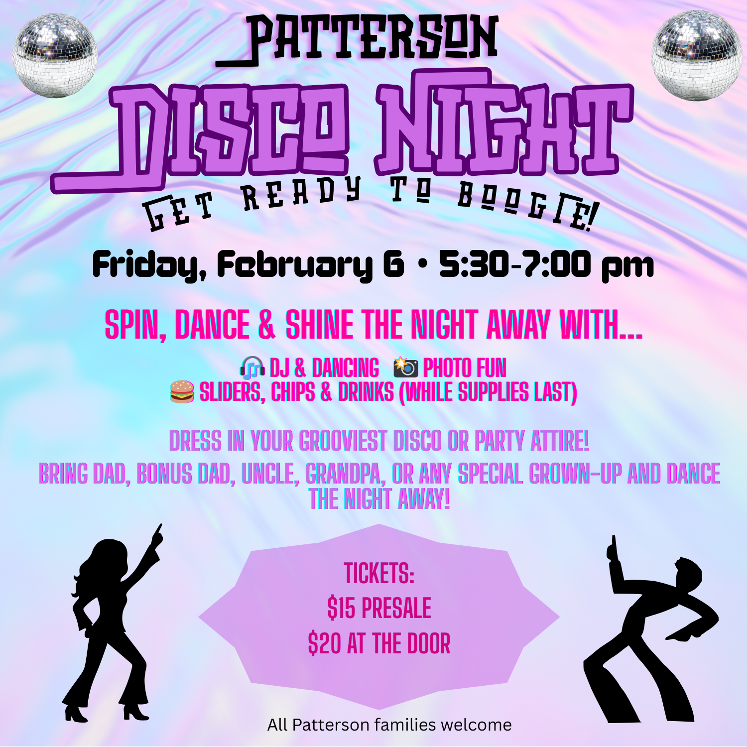 Patterson Disco Night