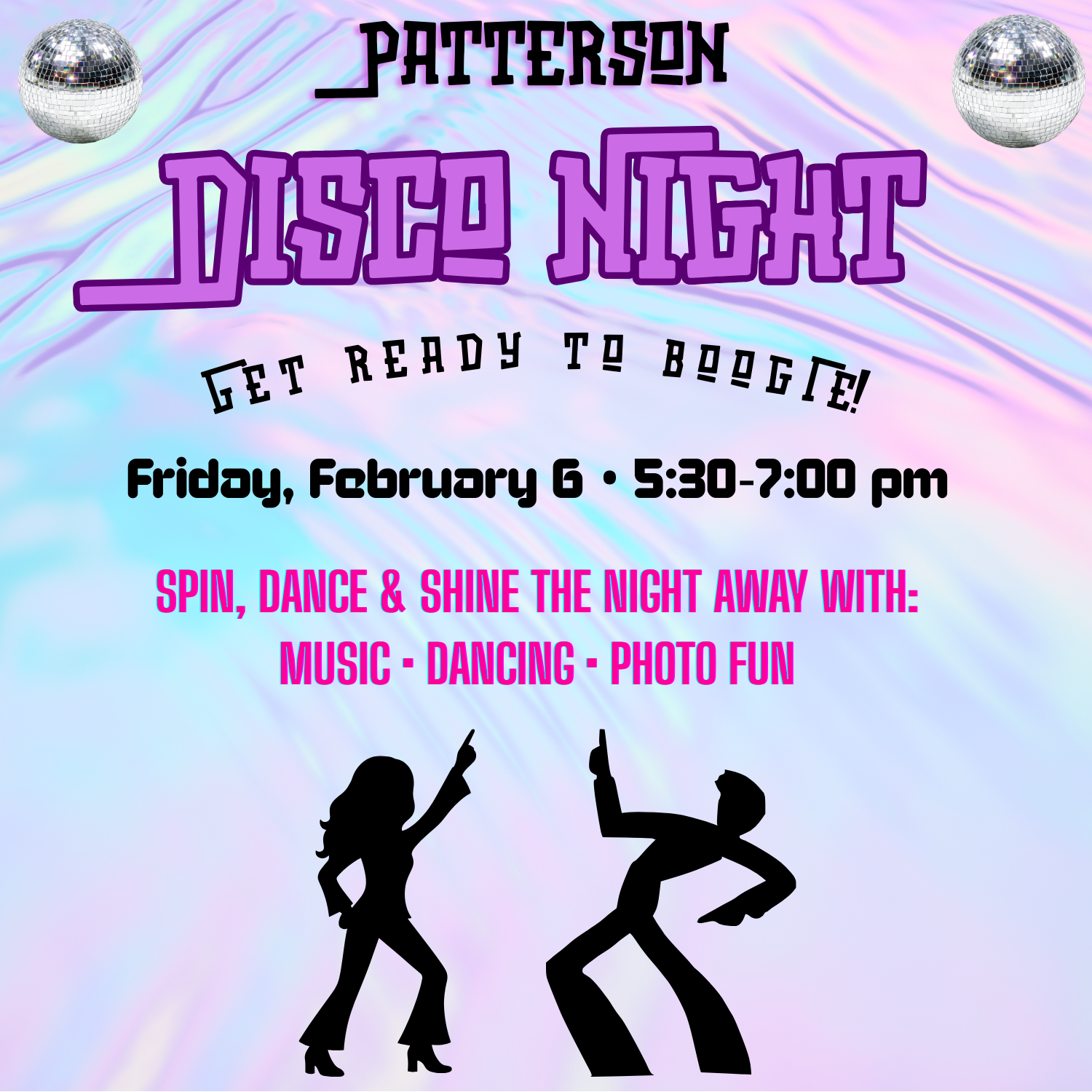Patterson Disco Night